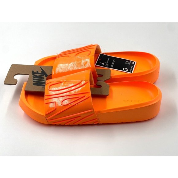 Nike Air Jordan Nola Slide Women's Size 9 Bright Citrus CZ8027-800 NEW - Picture 1 of 7